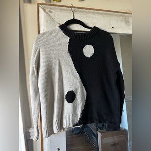 Madewell Yin Yang Sweater Sz Small